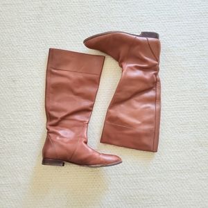 J. Crew Chestnut Brown Booker Riding Boots